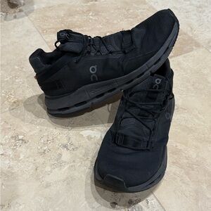 On Running Men's All-Black Athletic Shoes size 12.5